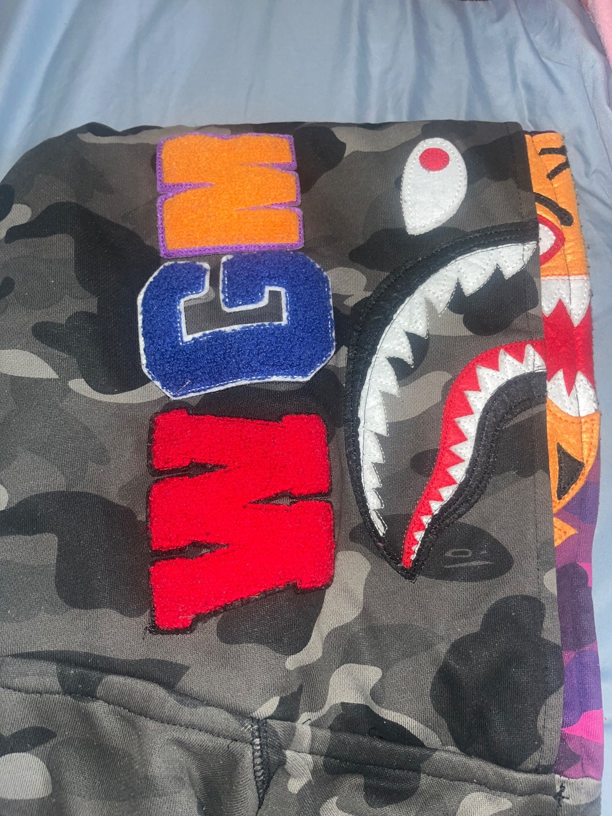 Brand new medium sized bape hoodie (Double hooded) thumbnail 8