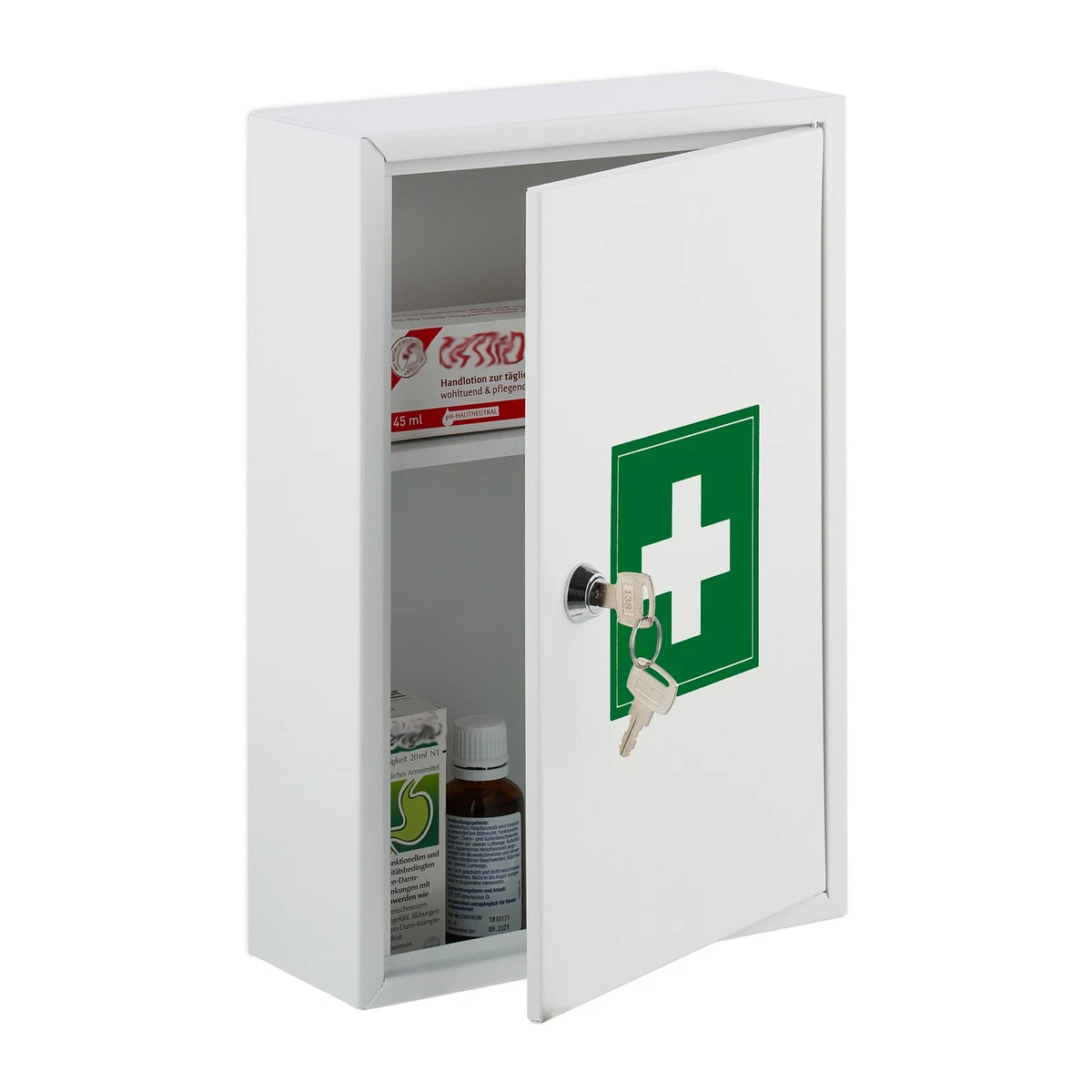 Armario botiquin mueble organizador 2 llaves botiquín médico 5 kg colgante