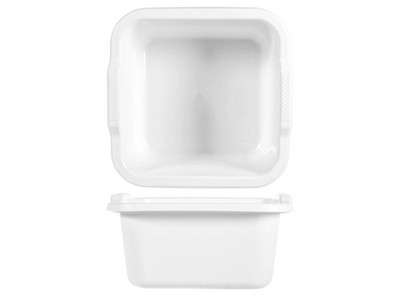 Bacinella Linea2 Quadratisch 30x30 Weiß Stefanplast