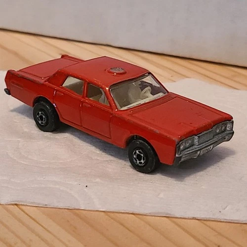 VINTAGE MATCHBOX LESNEY MERCURY FIRE CHIEF 59 DIECAST MADE IN ENGLAND