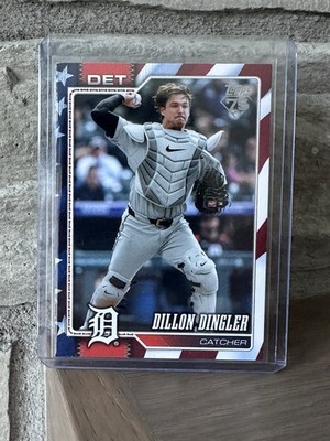 2026 Topps Series 2 Dillion Dingler 250 American Flag Independence #15/76 SP