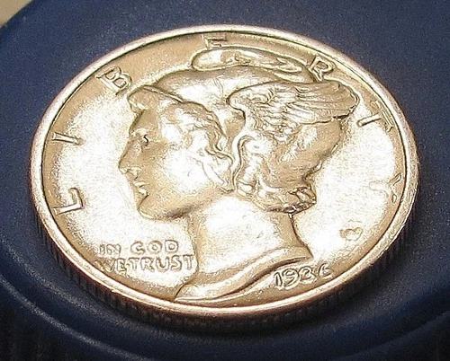 New Listing1936 Brilliant Uncirculated Dime  90% Silver  Blazing Original Luster # 411 ~ 8