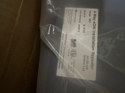 Pathway Connectivity 4807 eDIN Installation Repeater, 8-Way (DISCONTINUED)