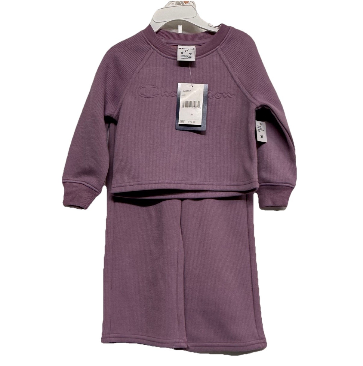 Champion Baby Haze Purple  2 Piece Outfit With Pockets Size  2T