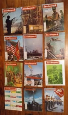 Lot Of 12 USMC Leatherneck Magazines Vietnam 1969 & 1971 Good Complete Clean 