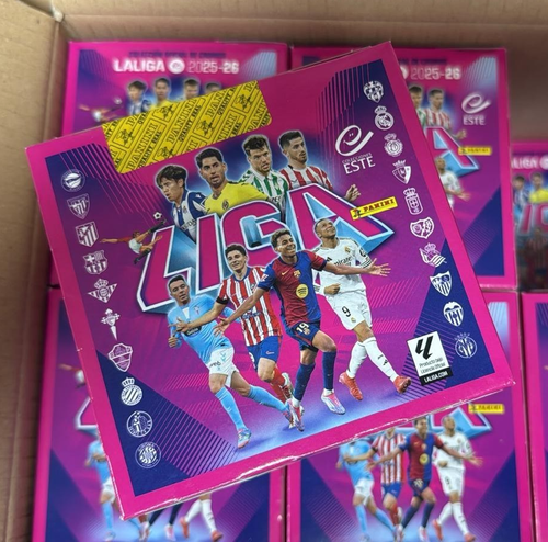💥 2025-26 LIGA ESTE Segunda Edición 2nd Update BOX CAJA 50 Packs LAMINE YAMAL - Zdjęcie 2 z 5