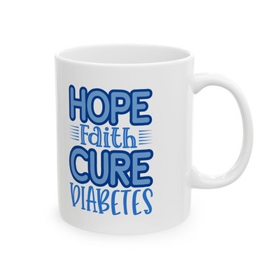 Diabetes Gift for Women Men Mom Dad Awareness Coffee Cup