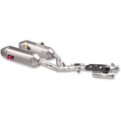 Akrapovic Race Exhaust - Stainless Steel/Titanium S-H2MR9-QTA