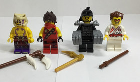 LEGO NINJAGO: Dojo Showdown 70756 Complete Set w Mini Figs, no box or instruct