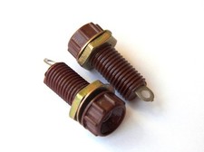 ex-USSR Military 4 mm Banana Socket Panel Mount QTY 10