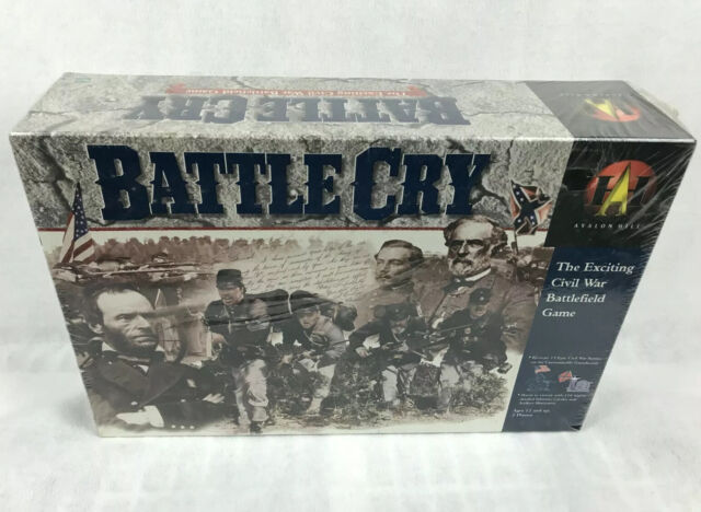 1999 Battle Cry Board Game Civil War Battlefield Avalon Hill 99 Complete for sale online