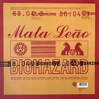 BIOHAZARD Mala Leão レコード Biohazard Lion Killer Mata Leao