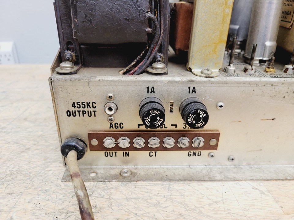 VERY RARE RCA Radiomarine CRM-R6A Shortwave Communications Receiver Ham ...