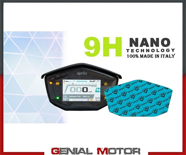 Pellicola Protettiva Per Tachimetro Aprilia RS660 2020+ - Vetro Nano 9H, Anti-Graffio - Foto 1