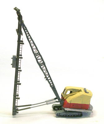 Bucyrus Erie #22RB Pile Driver Cast Metal Kit 1/87 Scale (HO) By Langley Models