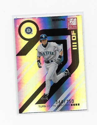 ICHIRO 2005 DONRUSS ELITE #126 TURN OF THE CENTURY /750 RARE