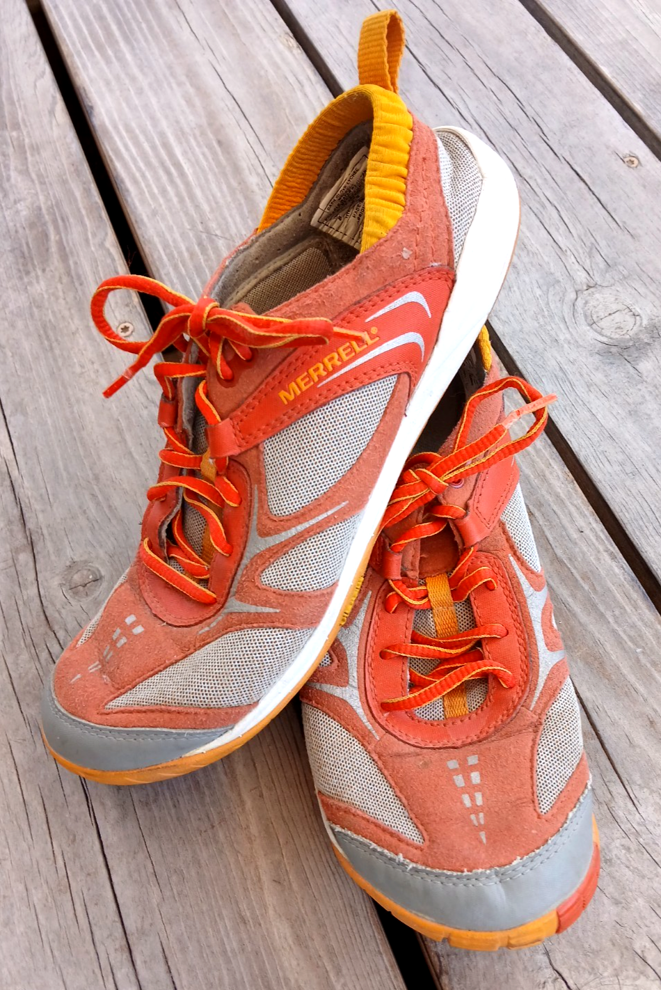 Merrell Dash Glove Lychee donna 8 arancione scarpe leggere escursionismo rete acqua