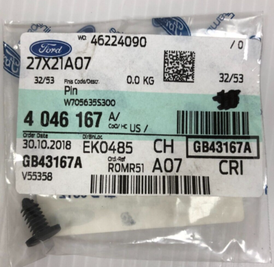 Genuine Ford TRANSIT Mk6 Sliding Side Load Door Controls Pin X5  