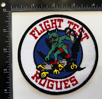 USAF US Air Force 339th Test Squadron Flight Test Rogues Patch