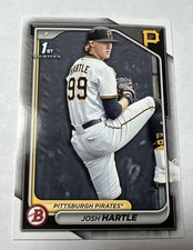 2024 Bowman Draft Josh Hartle 1st Paper Card #BD-3