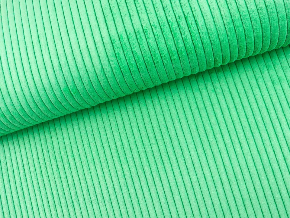 POLSTERSTOFF Cord Samt Taschen Bekleidung grob gerippt GRÜN EUR 17,98/m - Bild 2 von 4