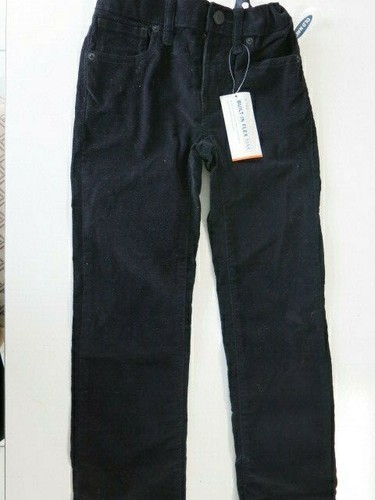 NWT Boys Old Navy Slim Black Built-In 