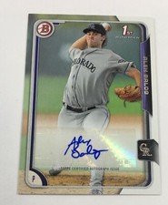2015 Topps 1st Bowman Alex Balog Autograph Auto AR18