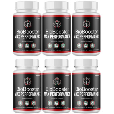 BioBooster Testo Booster for Men, Bio Booster Performance - 6 Bottles ...