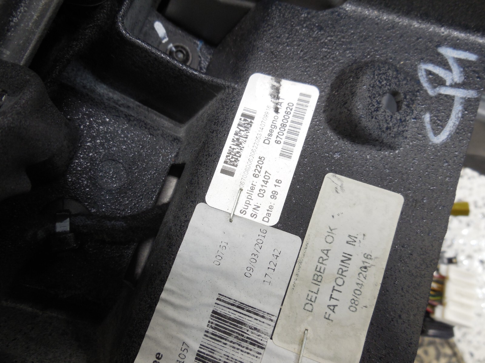 14-17 Maserati Quattroporte S Dashboard Dash Instrument Panel OEM *SEE NOTES*