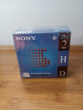 SONY 10 Pack 3.5" Floppy Disks Double Sided 10MFD-2HD - Brand New. Sealed