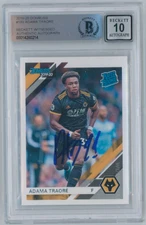 2019 Adama Traore Signed Donruss Rookie #189 Beckett Grade 10