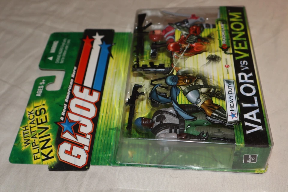 G.I. Figuras de acción Joe Heavy Duty Razorclaw Valor vs Venom NUEVO Foto 4 de 4