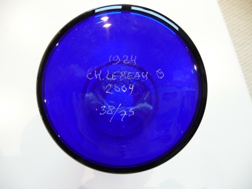 Hyazinthenglas Hyazinthenvase Chris Lebeau/Menno Jonker 1924/2004. Neu.Signiert. - Bild 5 von 5