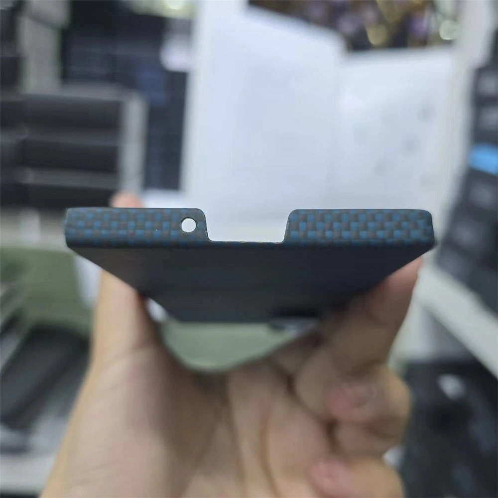 Magnetic Aramid Carbon Fiber Case For Samsung Galaxy Z Fold6 Matte Armor Cover - Picture 11 of 17