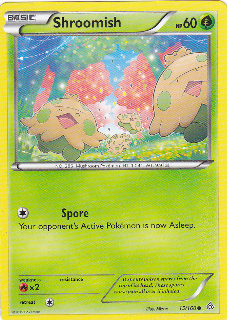shroomish pokemon cards Shroomish - SWSH09: Brilliant Stars [REVERSE HOLO]