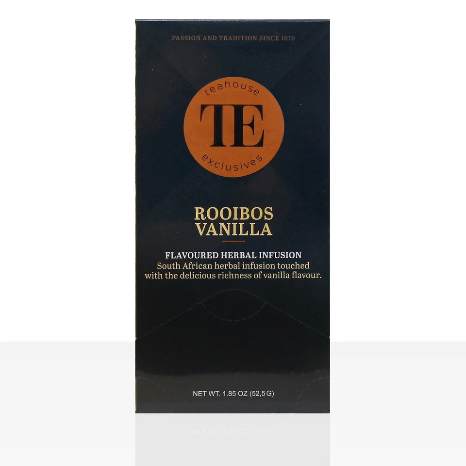 TEAHOUSE EXCLUSIVES LUXURY TE - Luxury Teahouse Exclusives Rooibos Vanilla 15 x 3,5g Tee
