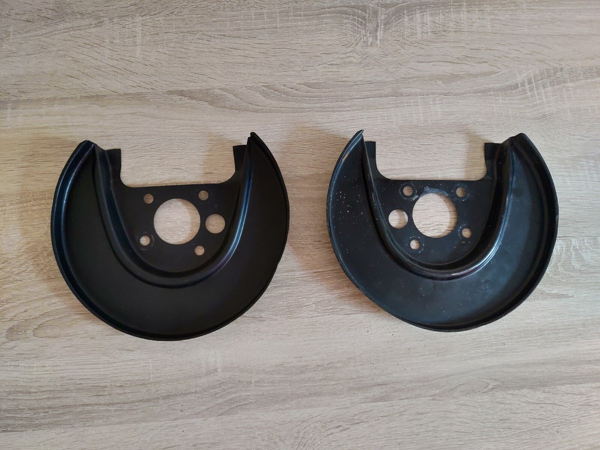 2x Volkswagen Rear Brake Disc Dust Cover Plate Shields 1JO615611D  