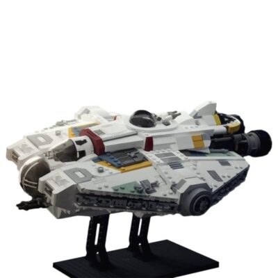 ZITIANYOUBUILD Sci-fi Ghost Spaceship Model 1765 Pieces Building Toys Set