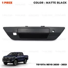 Fits Toyota Hilux Revo SR5 2015 - '24 Matte Tailgate Handle Hand Camera&Keyhole