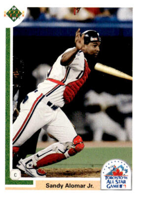 1991 Upper Deck Final Edition #81F Sandy Alomar Jr. Cleveland Indians