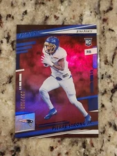 Pierre Strong Jr 2022 Panini Prestige Xtra Points Blue /299 Rookie Card RC #384