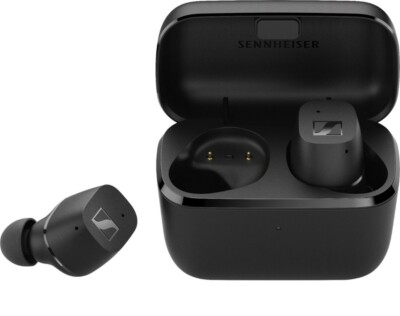 Sennheiser CX True Wireless Black Bluetooth Earbuds IPX4 Water