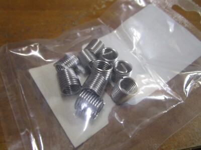 5/16-24 x 1.5D 18-8 S/S Free Running Wire Insert 10 Pack