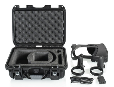Slappa Waterproof Travel Hard Case for Oculus Quest VR Headset and Remote