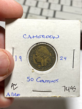 1924 Cameroon 50 Centimes