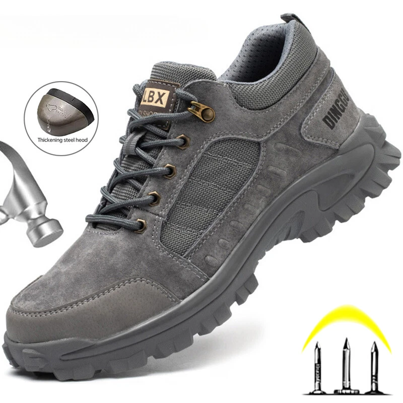 SALOMON Scarpe da Lavoro Impermeabili Uomo Stivali Antinfortunistici Punta Acciaio Sneakers Sicurezza Grigio