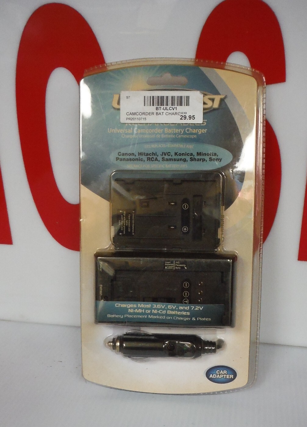 UltraLast Universal Camcorder Battery Charger BTULCV1 NOS eBay