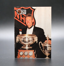 1991-92 Pro Set Hockey WAYNE GRETZKY Art Ross Lady Byng Trophy Card 324 LA Kings