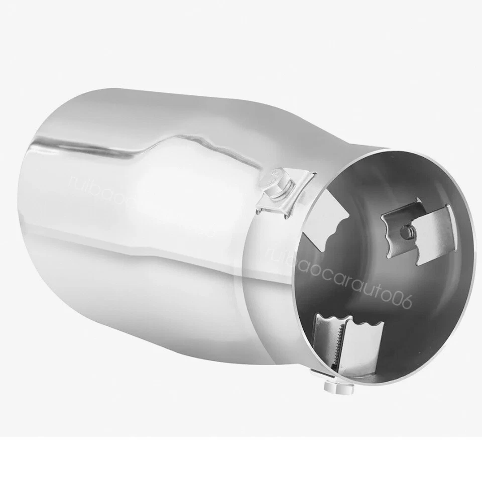 For Chevrolet Monte Carlo SS Stainless Rear Exhaust Pipe Tail Muffler Tip Silver Foto 3 de 4