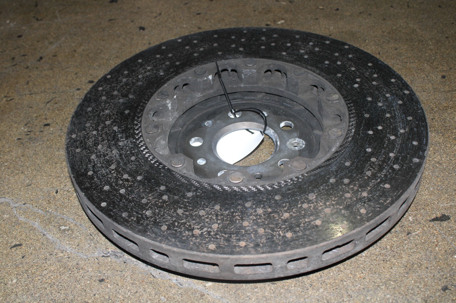 Ferrari California, Front Brake Rotor, CCM, Used, P/N 257101 sc 274233